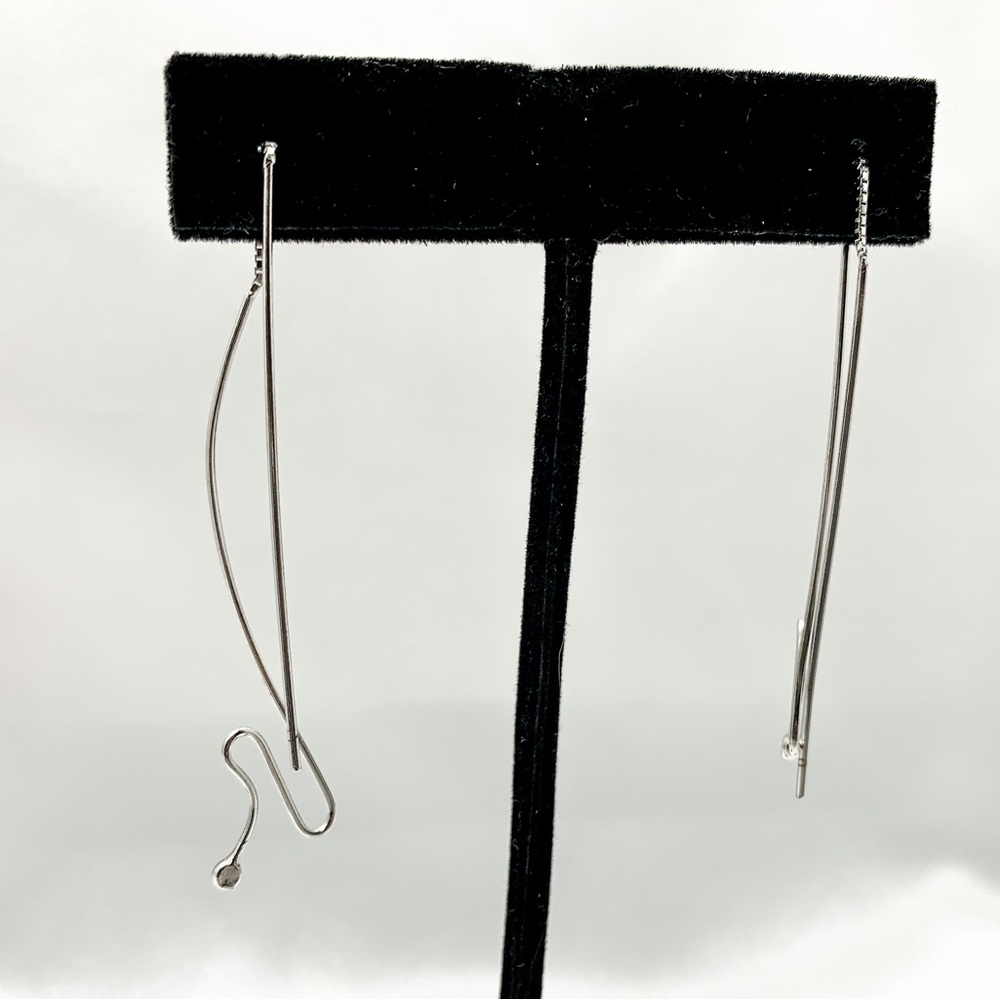 Threader Earrings - image 1